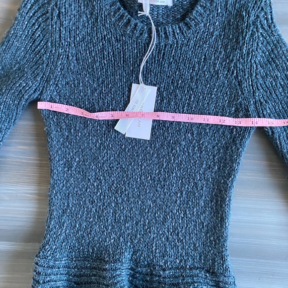 NWT Derek Lam 10 Crosby Peplum Sweater Size P - Picture 13 of 14